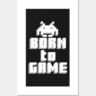 GAMING GIFT: Born To Game Posters and Art